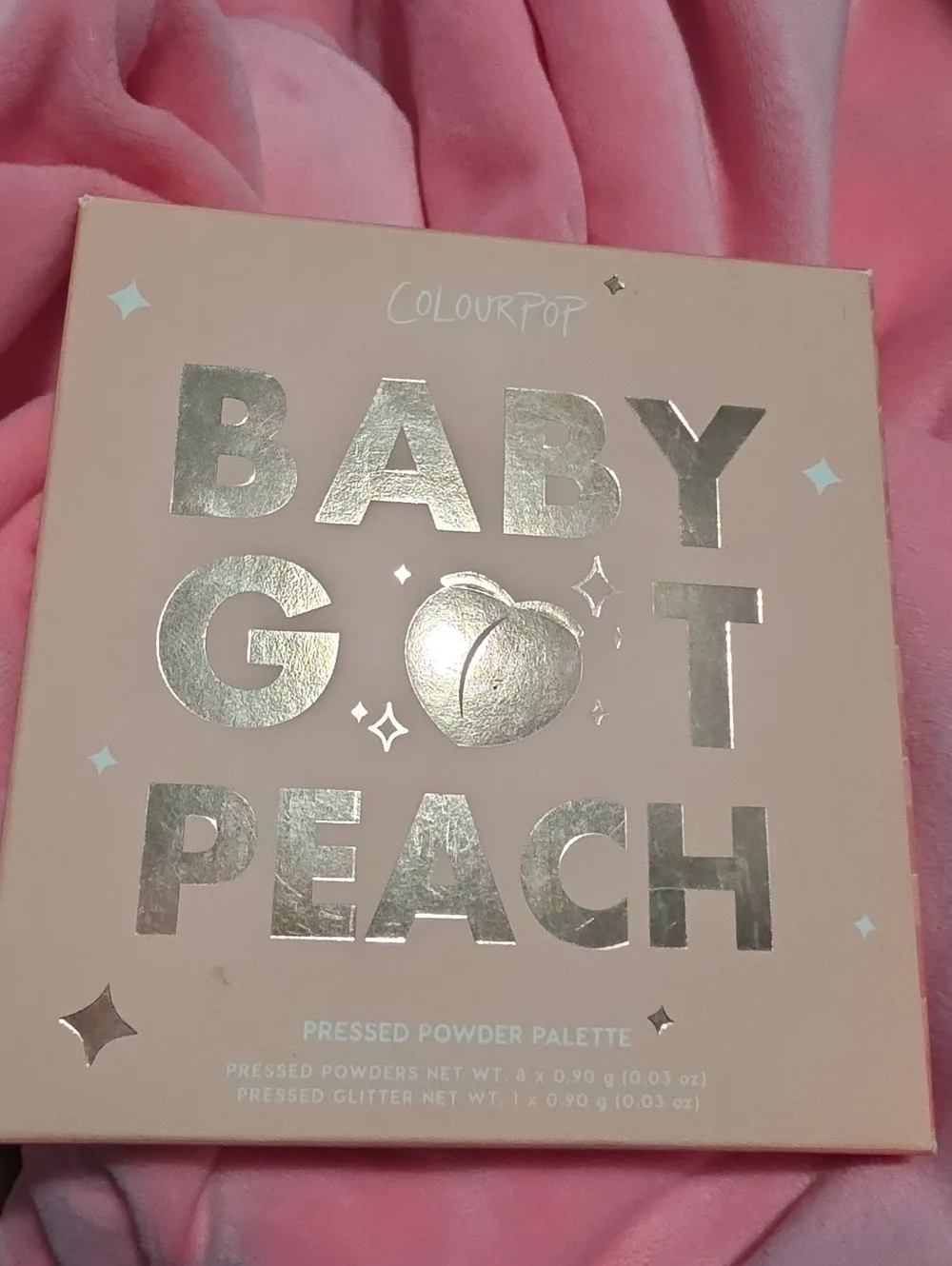 Colourpop 9-Pan Women’s Eyeshadow Palette — Warm Peach & Pink Tones with Shimmer